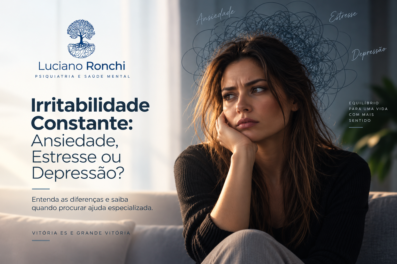 Irritabilidade Constante Ansiedade, Estresse ou Depressão Vitória ES